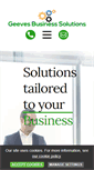 Mobile Screenshot of geevesbusinesssolutions.com